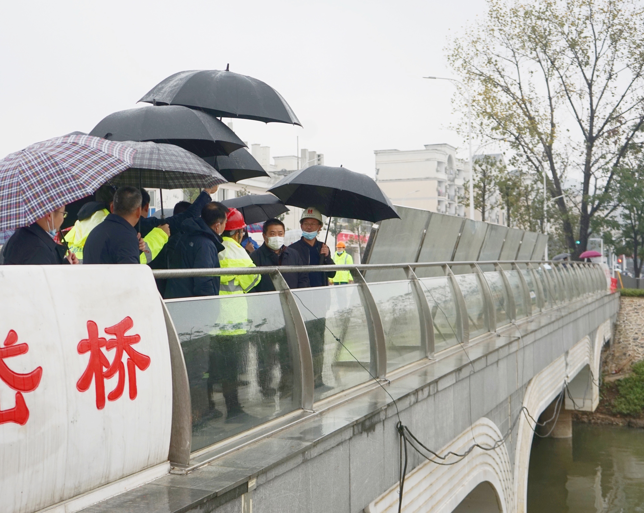 武漢生態(tài)環(huán)境投資發(fā)展集團(tuán)董事長胡承啟帶隊(duì)實(shí)地調(diào)研湖溪河綜合治理工程1.jpg